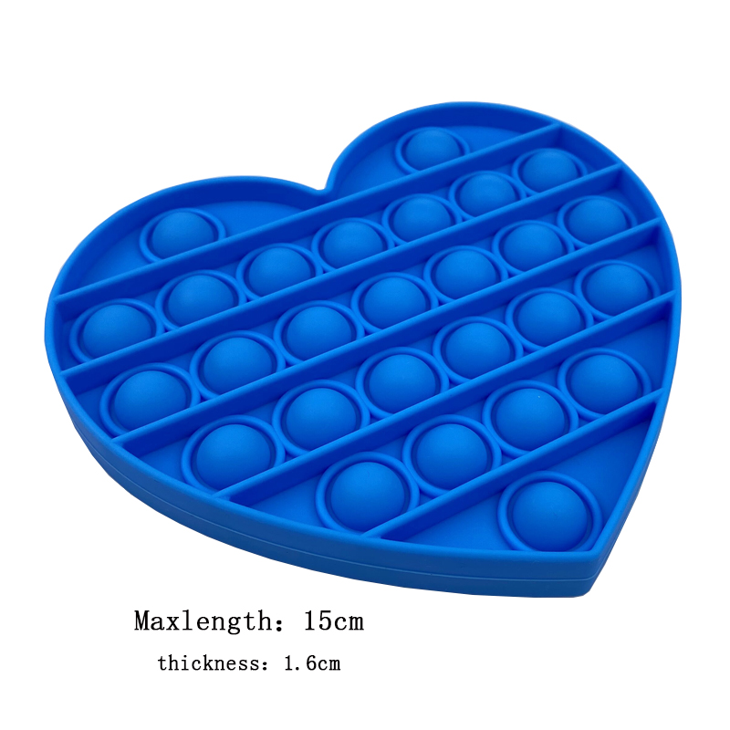 لعبة السيليكون المخففة للتوتر الحسي الفقاعي، لعبة ادفعها